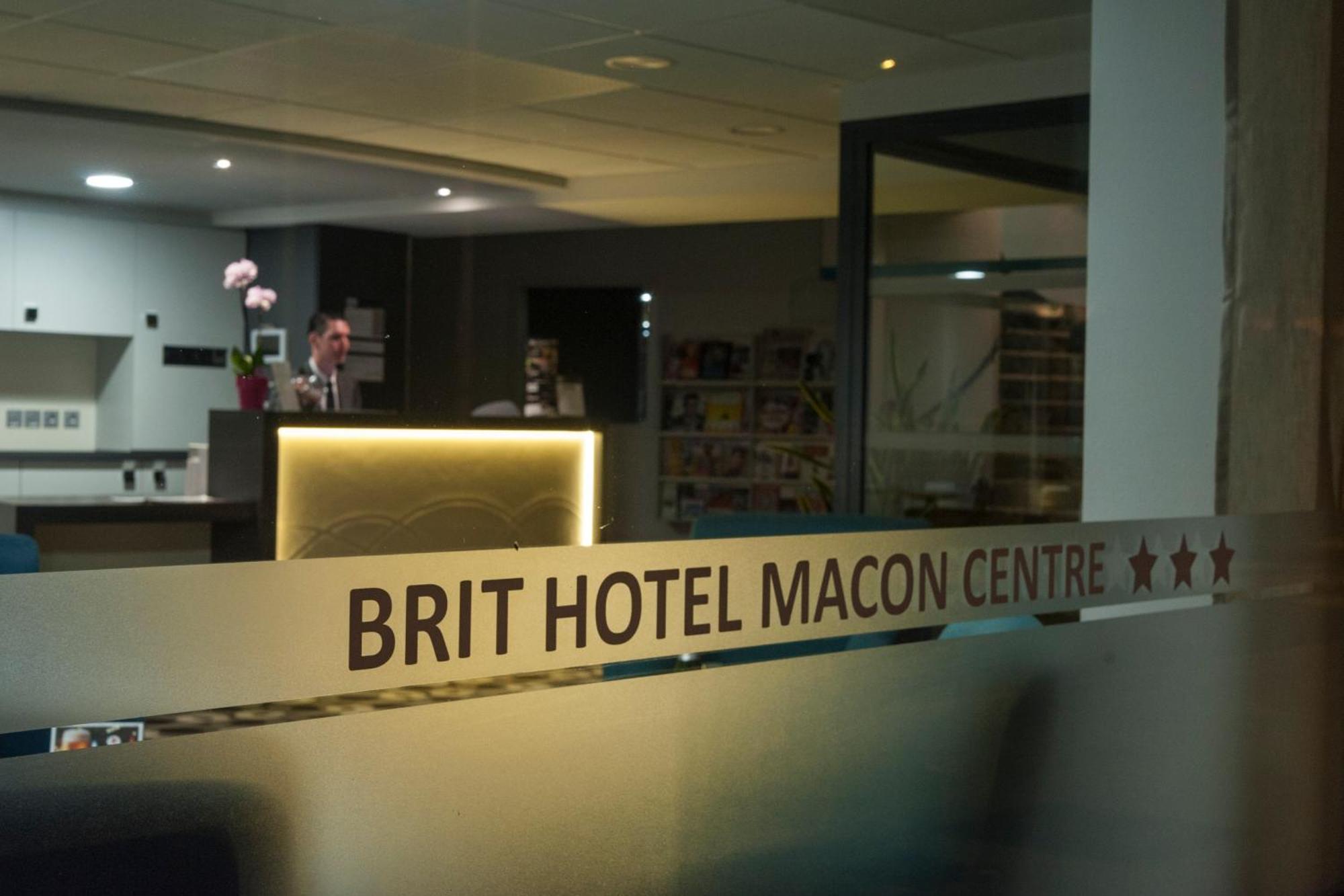 Brit Hotel Macon Centre Gare Eksteriør bilde